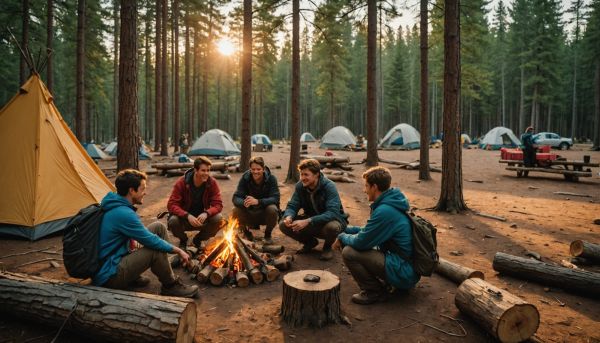 Comment s'intègre-t-on dans une équipe de camping ?