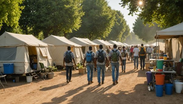 Comment vivent les saisonniers dans les campings ?